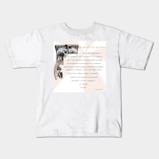 The Art of Life and Death Kids T-Shirt